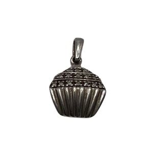 925 ODI Cupcake Charm - Sterling Silver